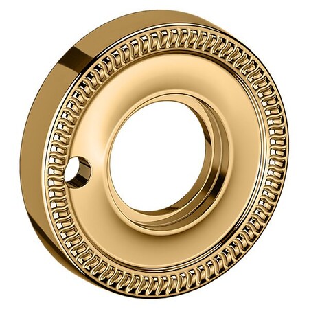 Baldwin Privacy Pair Rosettes Unlacquered Brass 5156.031